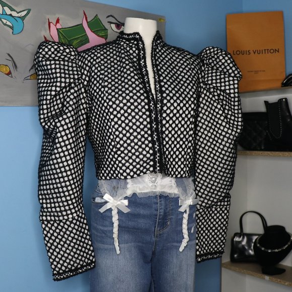 Twotwinstyle Jackets & Blazers - Peplum Shoulder Overcoat | Twotwinstyle